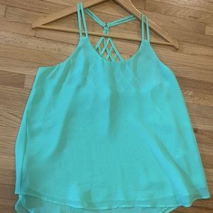 Mine brand racer back tank- fits small